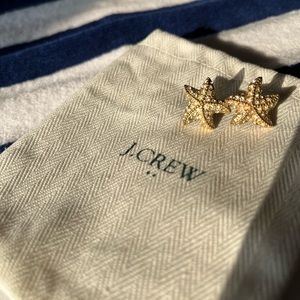 Used Jcrew starfish earrings
